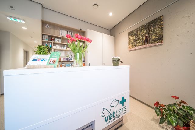 Reception desk